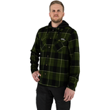 M Timber Hooded Flannel Shirt